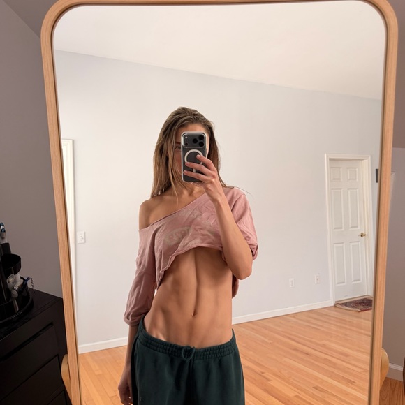 Urban Outfitters Tops - CROPPED OFF SHOULDER TEE